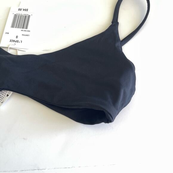 L*Space High Tide Bikini Top Black - Picture 9 of 12
